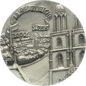 1986 - 2000 Jahre Zürich - Felix & Regula